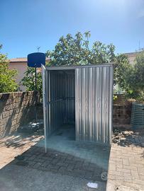 Baracca in metallo zincato 175x175