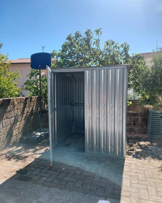 Baracca in metallo zincato 175x175