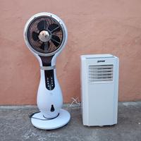 Ventilatore ad acqua e pinguino
