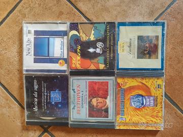 6 CD musicali classica folk e new age