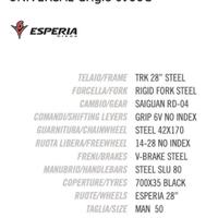 Citybike  uomo nuova