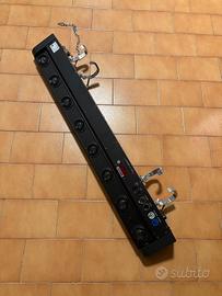 2x - LED Beam 8x12W RGBW Barre Motorizzae