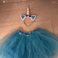 Travestimento carnevale/danza Unicorno tg.7/8 anni