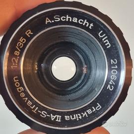 Obiettivo A. Schacht Ulm Travegon 35 /2.8 Praktina
