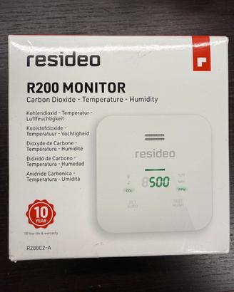 R200 MONITOR rilevatore Co2 Temperatura Umidità