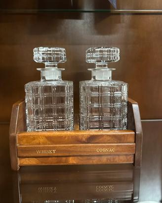 Porta whisky e cognac