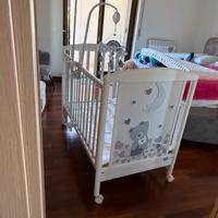 Culla Pali Linea Moon completa di accessori