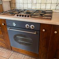 Cucina noce compinibile