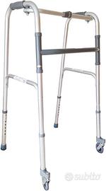 DEAMBULATORE A BALCONCINO pieghevole in alluminio