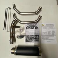 Scarico MT07 XSR700 R7 TRACER700