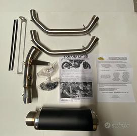 Scarico MT07 XSR700 R7 TRACER700