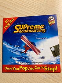 Gadget PRINGLES   CD ROM  Supreme Nowboarding