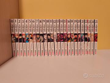Jujutsu Kaisen 1/25+Volume 0 come nuovi mai letti