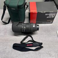 Sigma EX 50-500 Apo DG HSM (attacco Canon EF)