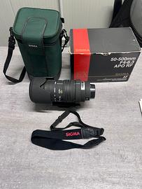 Sigma EX 50-500 Apo DG HSM (attacco Canon EF)
