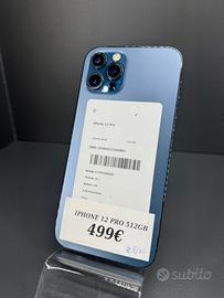 IPHONE 12 PRO 512GB 100%BATTERIA PROMO