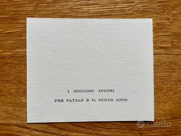 Pacco da 15 bigliettini di auguri di Natale