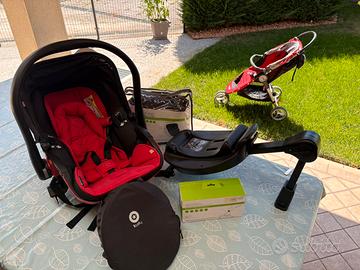 Kit neonato - passeggino baby jogger-ovetto kiddy