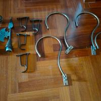 bastoni per tenda in ottone