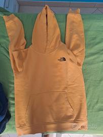 Felpa the north face arancione