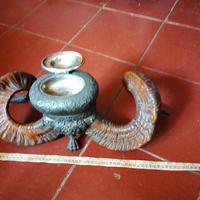 tabacchiera in peltro