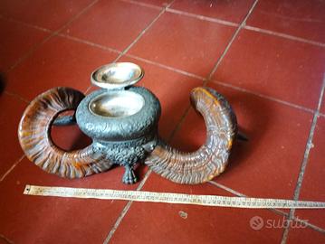 tabacchiera in peltro