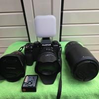 fujifilm xs10 con obiettivi 