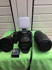 fujifilm xs10 con obiettivi 