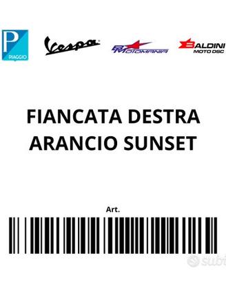 1B007055000A12- FIANCATA DESTRA