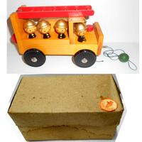 POMPIERI Camion GIOCO in LEGNO urss russia