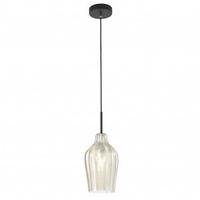 Lampadario a sospensione in vetro Fabas