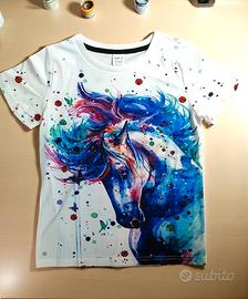 NEW! T-Shirt Maglietta manica corta bambino, 6-8 Y