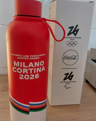 Borraccia Thermos Coca Cola Olimpiadi 2026 Nuova
