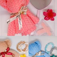 set 3 asciugamani COLORE RANDOM