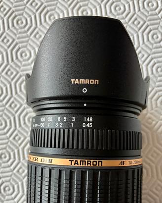 Obbiettivo Tamron 18-200mm  Pentax K