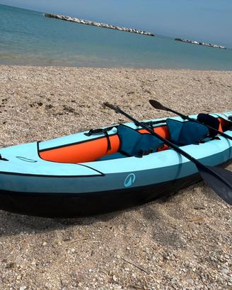 Kayak Canoa Gonfiabile 100 Decathlon 