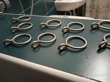 anelli per tende acciaio inox