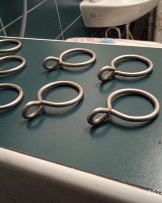 anelli per tende acciaio inox
