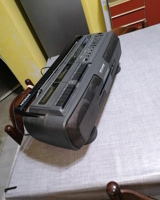 radio cassette recorder HITACHI TRK-3D82 