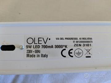 Lampade da parete OLEV Zen orginali bianche