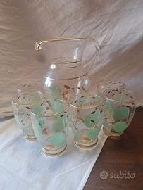 Set bicchieri vintage