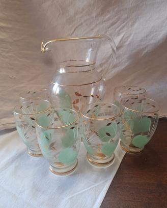 Set bicchieri vintage