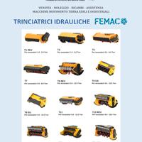 Trinciatrici idrauliche FEMAC