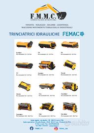 Trinciatrici idrauliche FEMAC