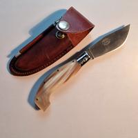 Coltello pieghevole sardo con fodero e acciaino