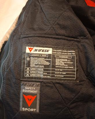 giaccone Dainese per moto in goretex