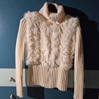 Maglione collo alto