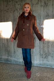 Shearling. / cappotto in vera pelle. / unisex.