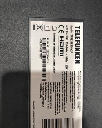 ricambi TV telefunken