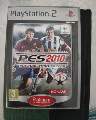 pes 2010 PlayStation 2